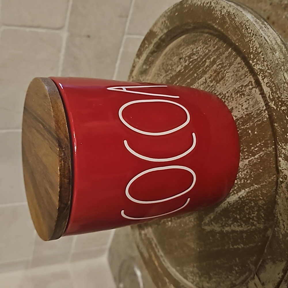 Rae Dunn Cocoa Canister